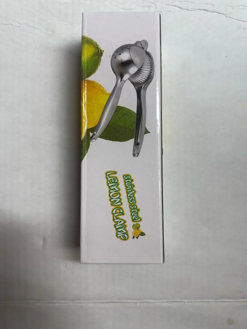 Stainless Steel Lemon Clamp - Silver Citrus Juicer